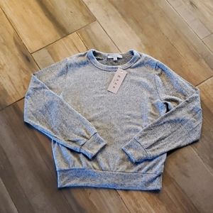 NWT soft heather grey sweater